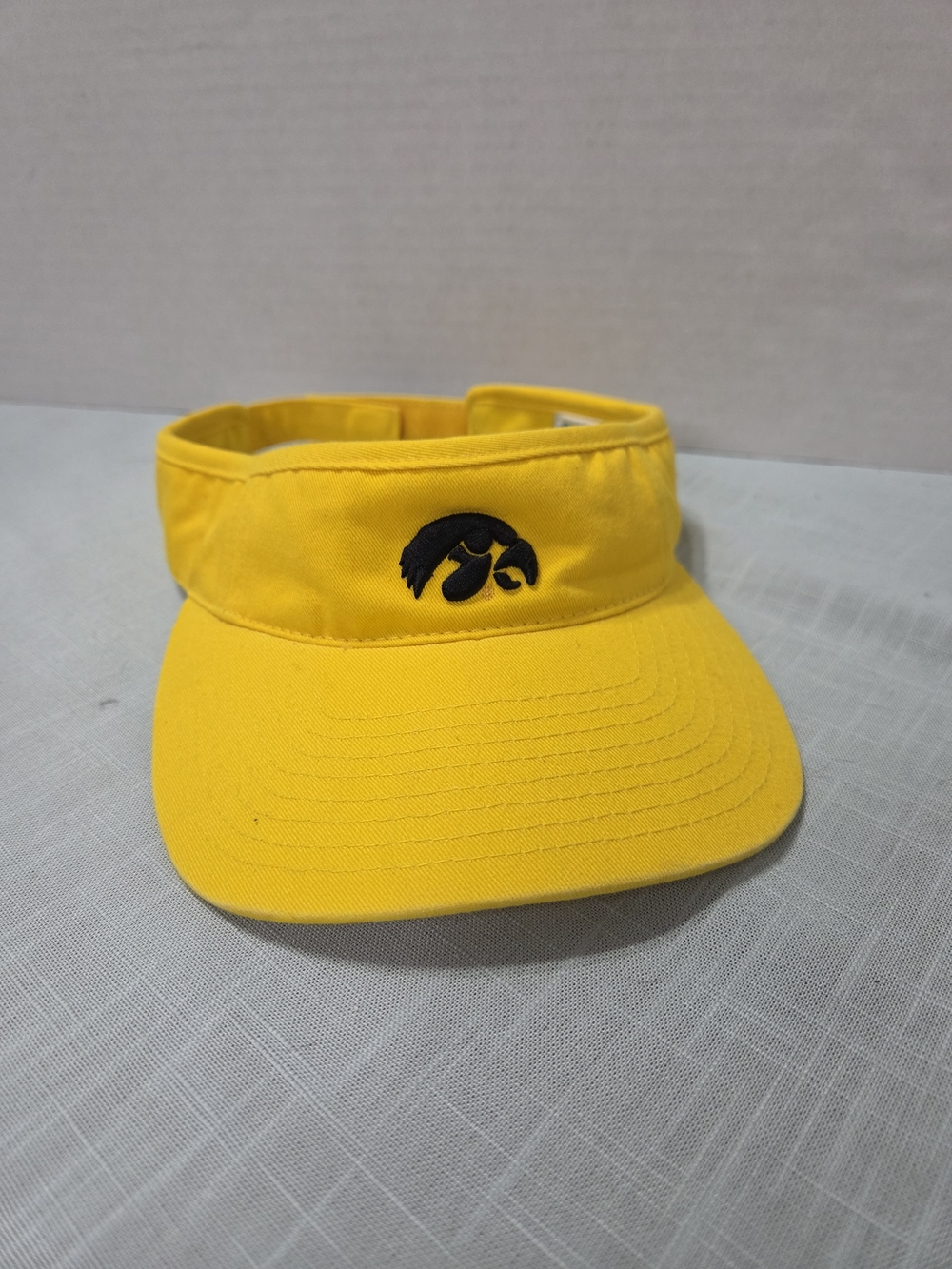Iowa University Hawkeyes Yellow Visor